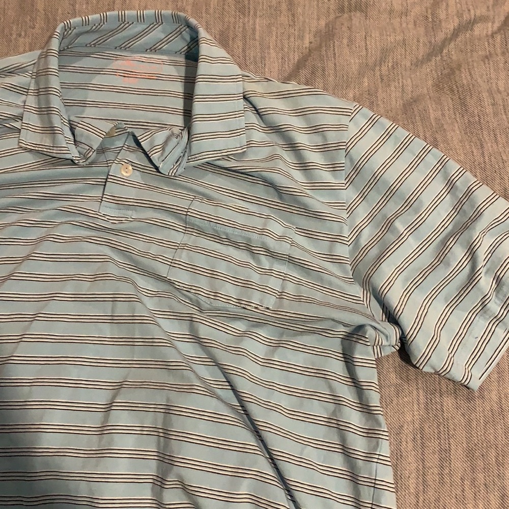Peter Millar large golf shirt polo
